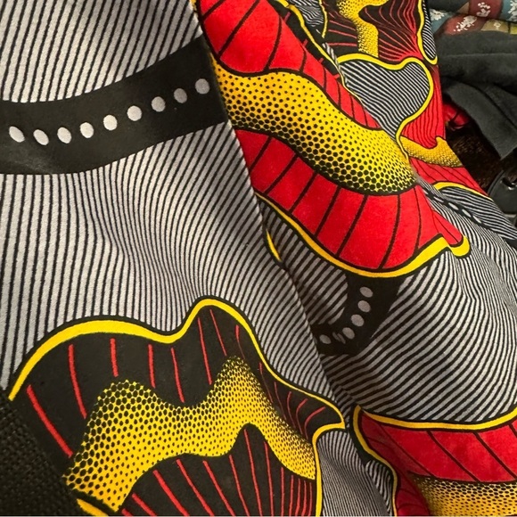 NEW Africa Chitenge Print Satchel Bag. Bought in Zambia. - Picture 6 of 7